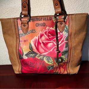 B.O.C.F Born Of Concept Floral Tote